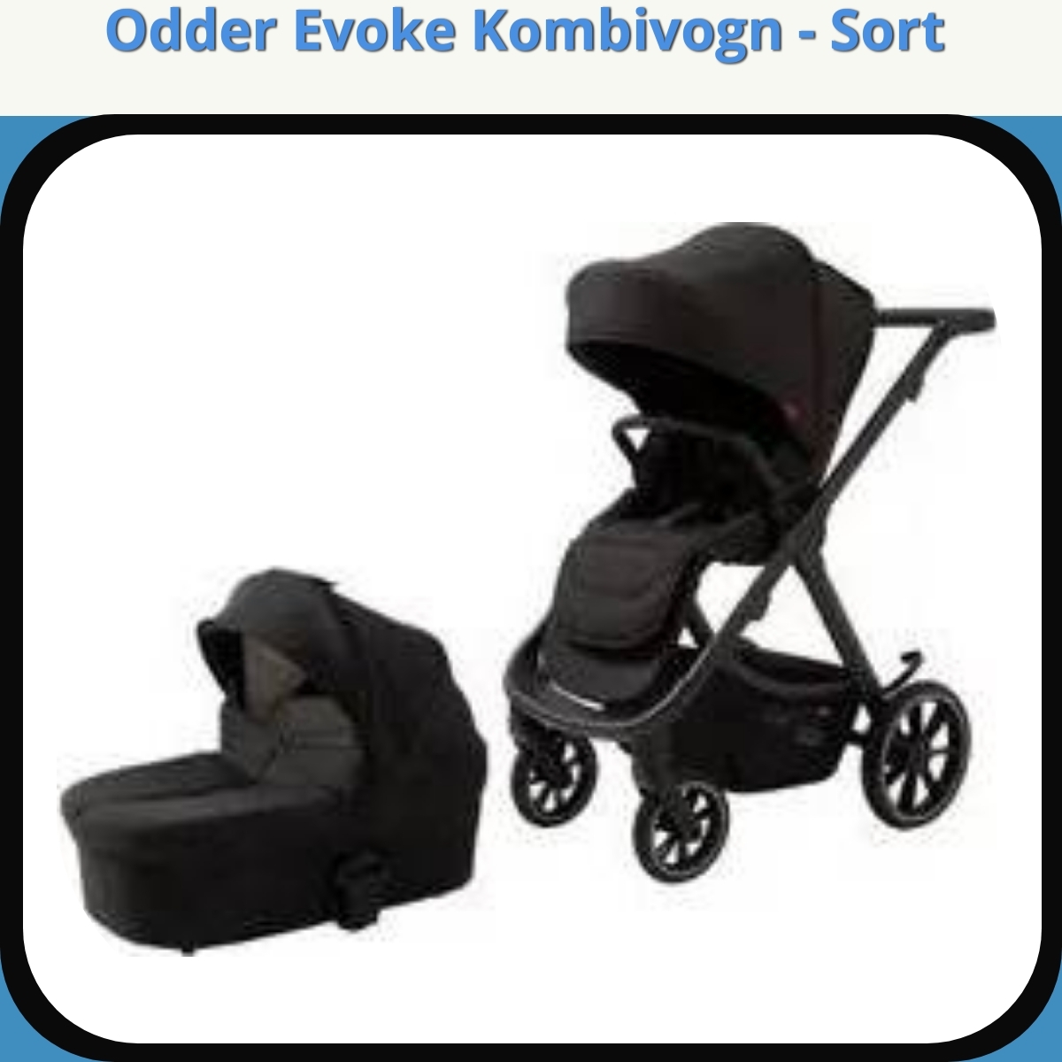 Anmeldelse af Odder Evoke Kombivogn - Sort