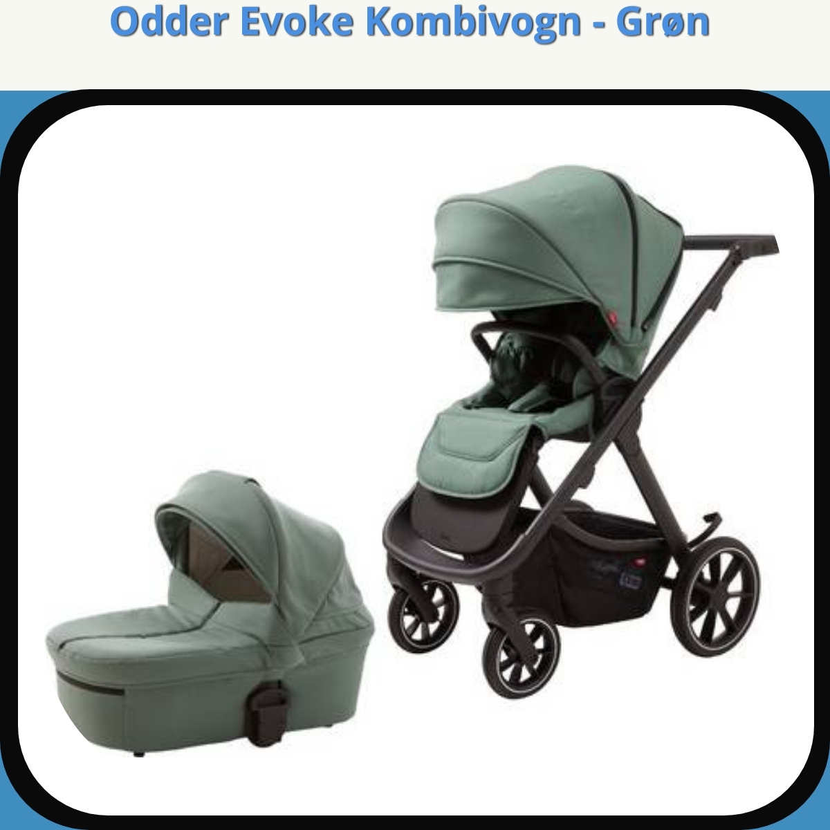 Anmeldelse af Odder Evoke Kombivogn - Grøn