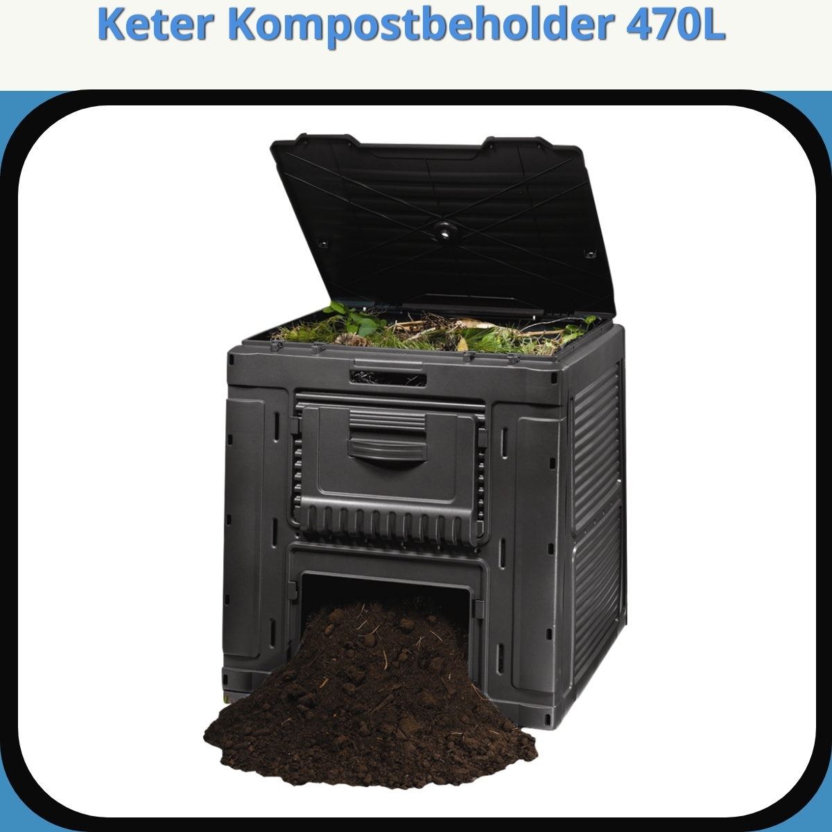 Anmeldelse af Keter Kompostbeholder 470L