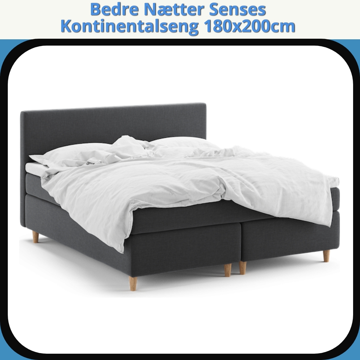 Anmeldelse af Bedre Nætter Senses Kontinentalseng 180x200cm