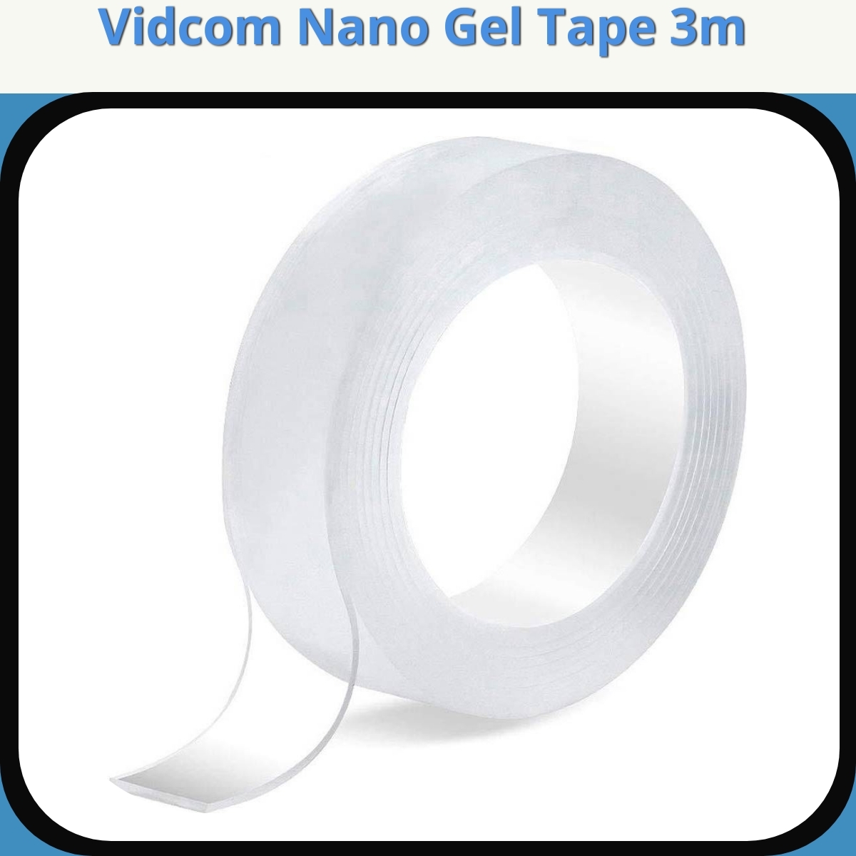 Anmeldelse af Vidcom Nano Gel Tape 3m