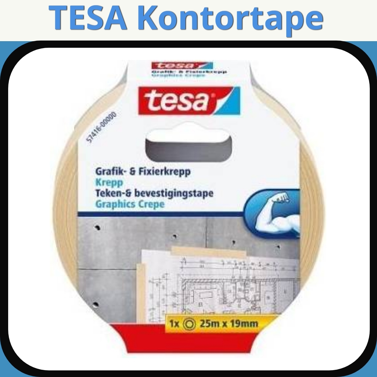 Anmeldelse af TESA Kontortape