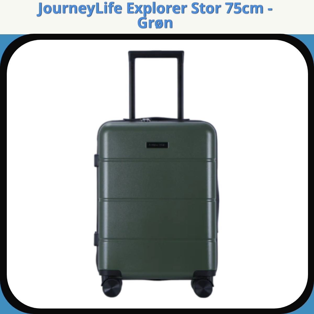 Anmeldelse af JourneyLife Explorer Stor 75cm - Grøn