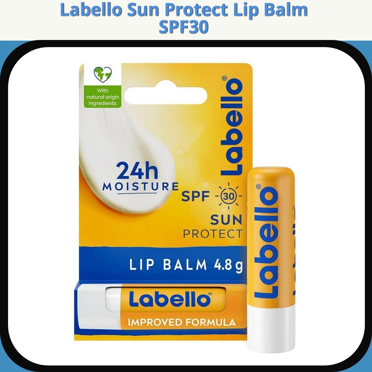 Anmeldelse af Labello Sun Protect Lip Balm SPF30