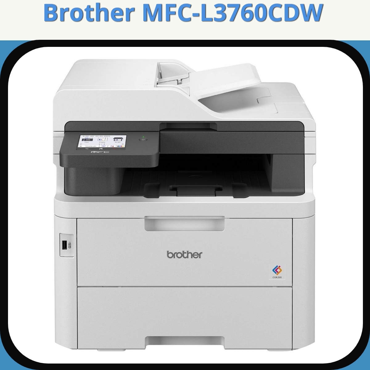 Anmeldelse af Brother MFC-L3760CDW
