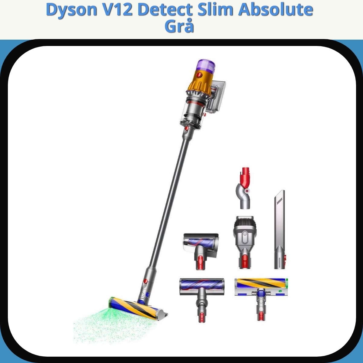 Anmeldelse af Dyson V12 Detect Slim Absolute Grå