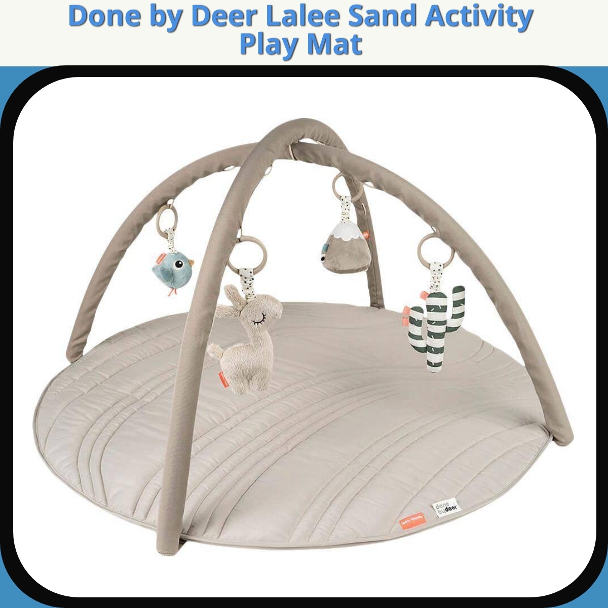 Anmeldelse af Done by Deer Lalee Sand Activity Play Mat