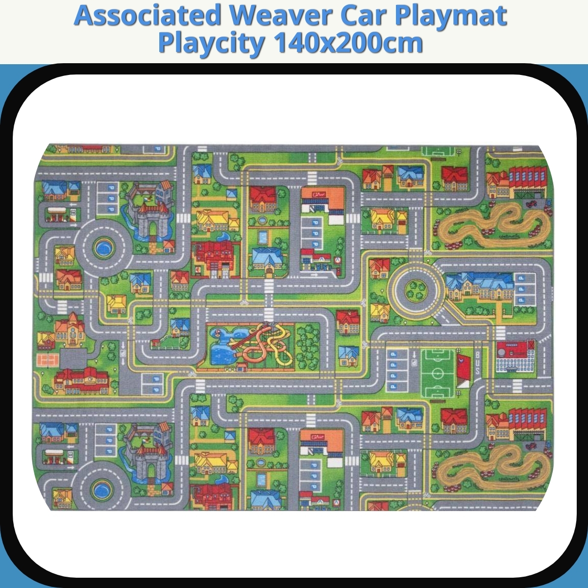 Anmeldelse af Associated Weaver Car Playmat Playcity 140x200cm