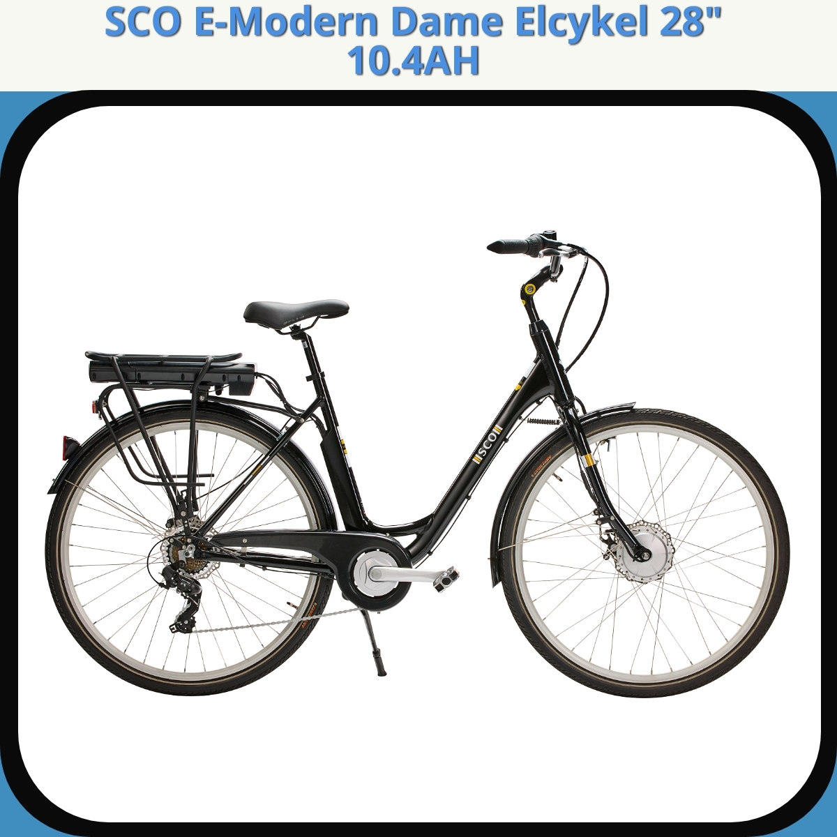 Anmeldelse af SCO E-Modern Dame Elcykel 28