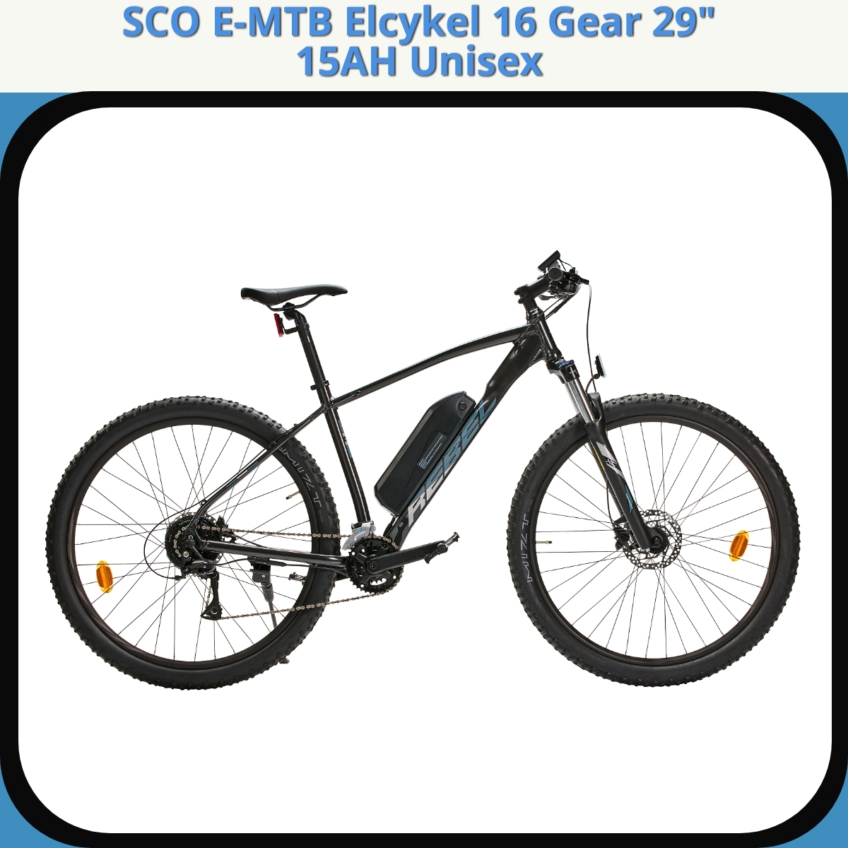 Anmeldelse af SCO E-MTB Elcykel 16 Gear 29