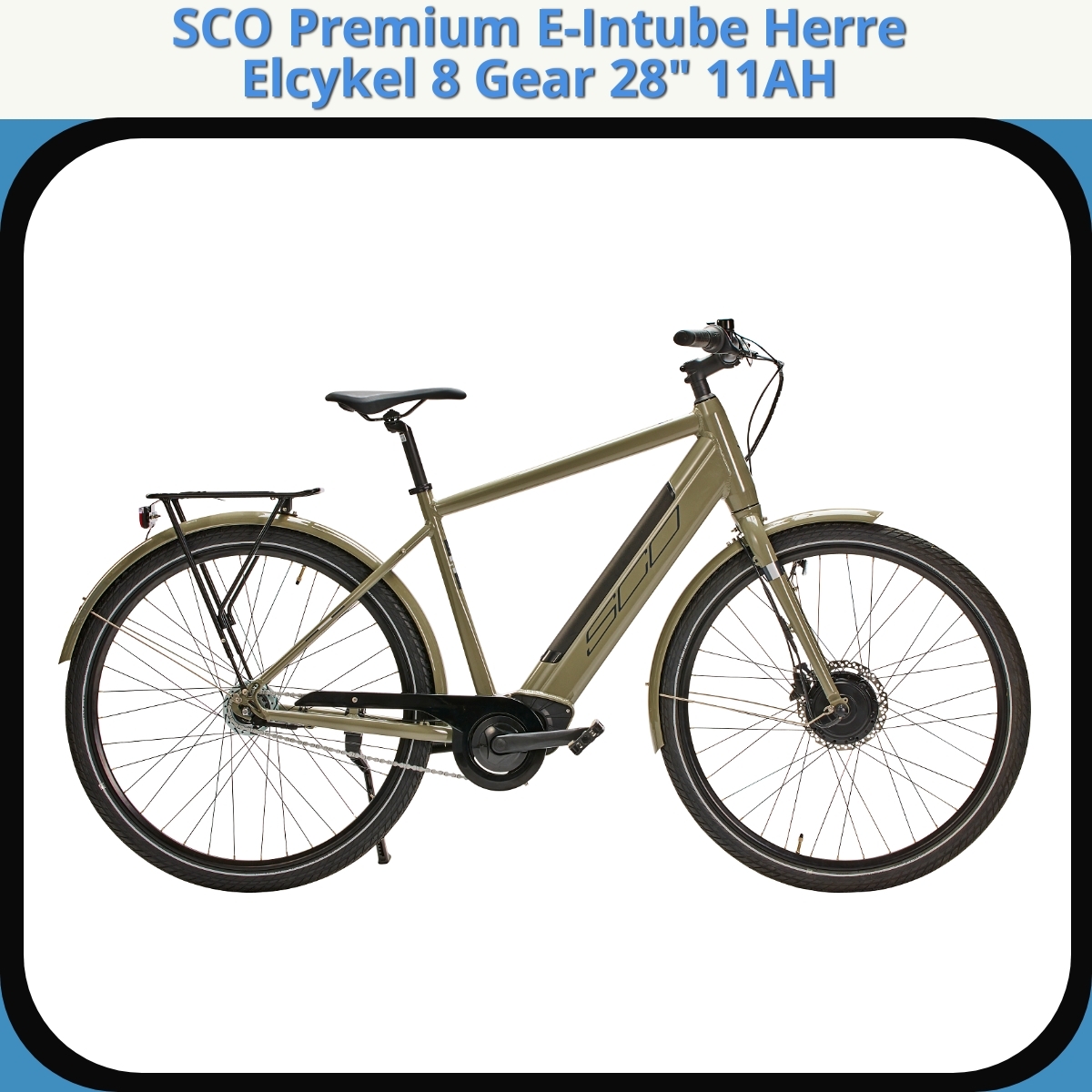 Anmeldelse af SCO Premium E-Intube Herre Elcykel 8 Gear 28