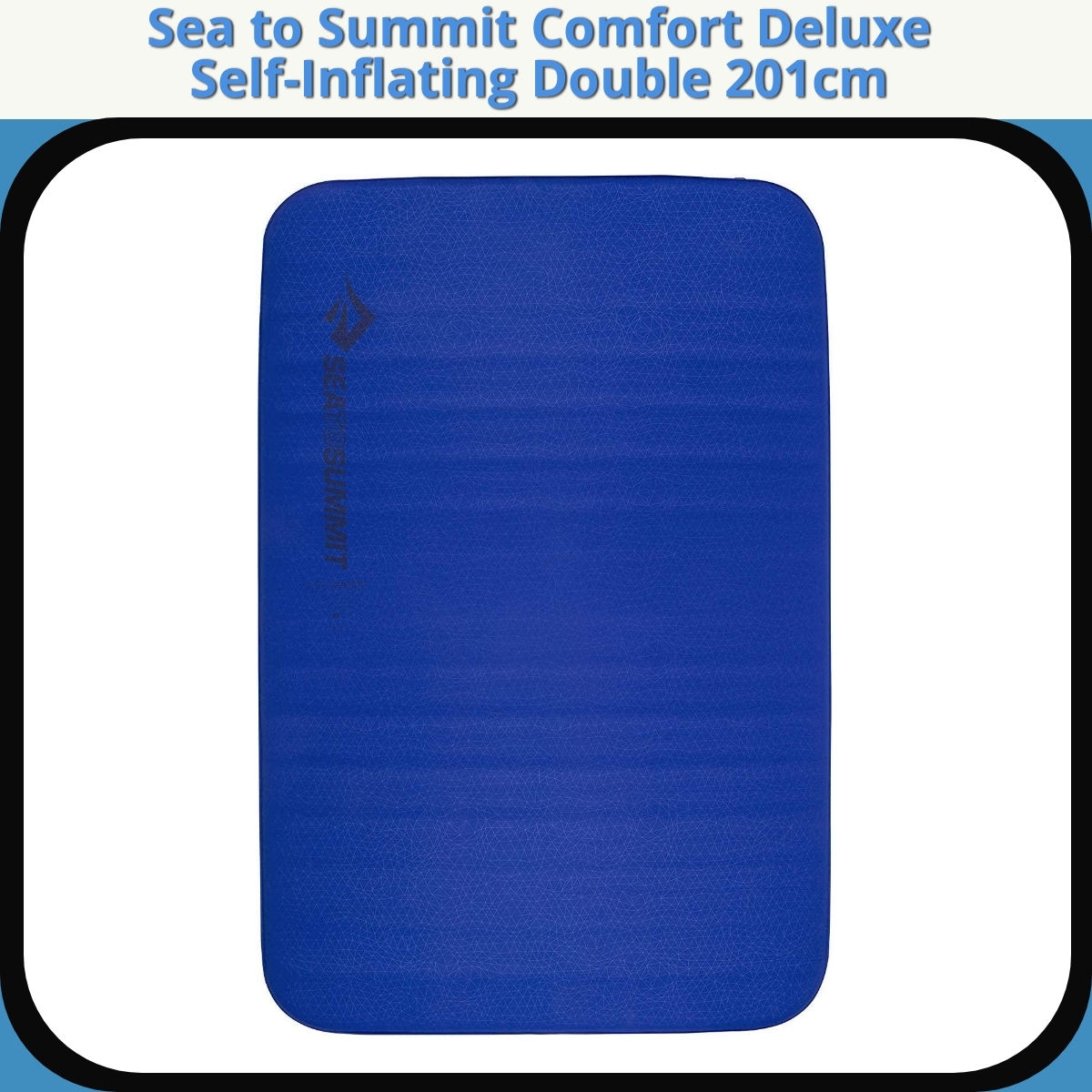 Anmeldelse af Sea to Summit Comfort Deluxe Self-Inflating Double 201cm