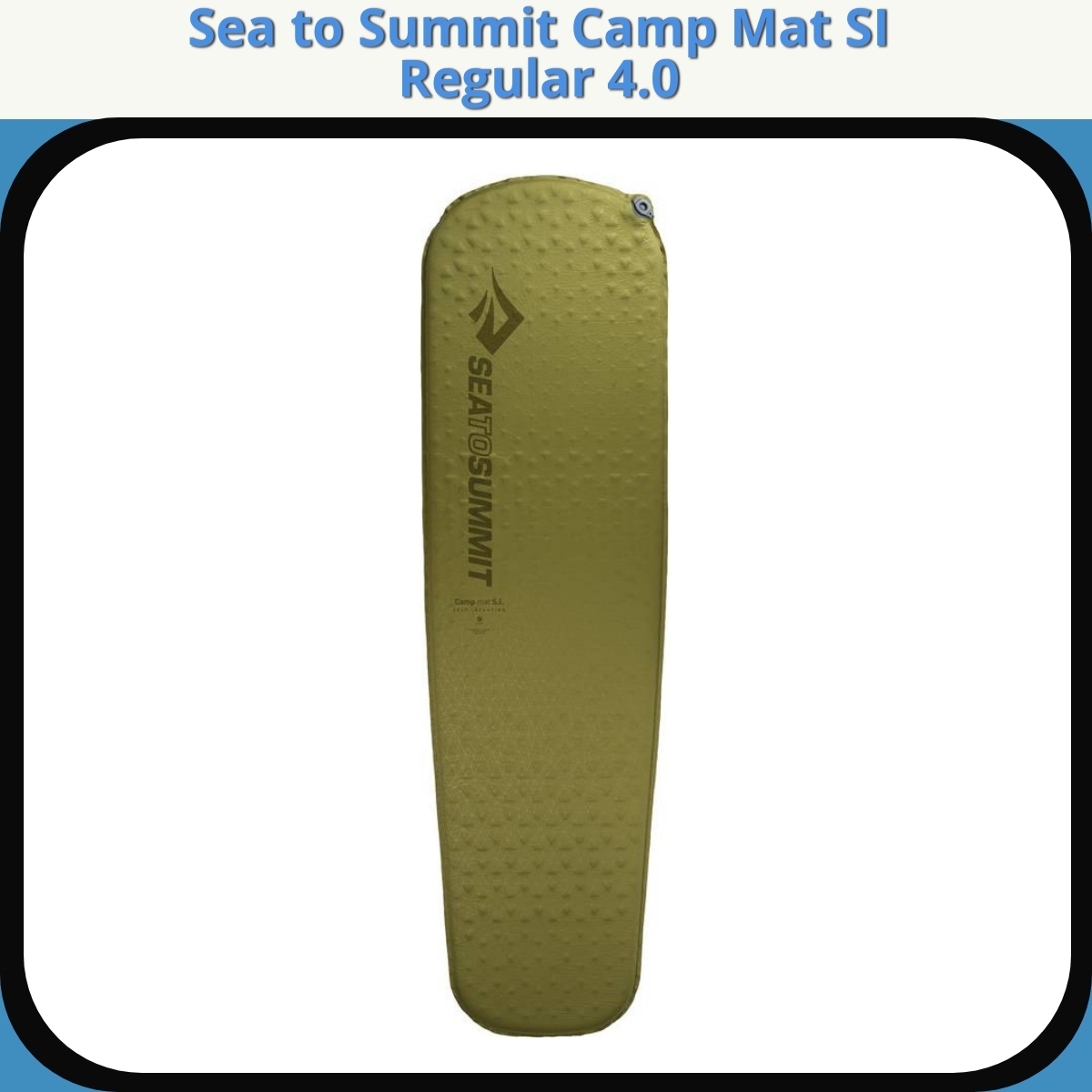 Anmeldelse af Sea to Summit Camp Mat SI Regular 4.0