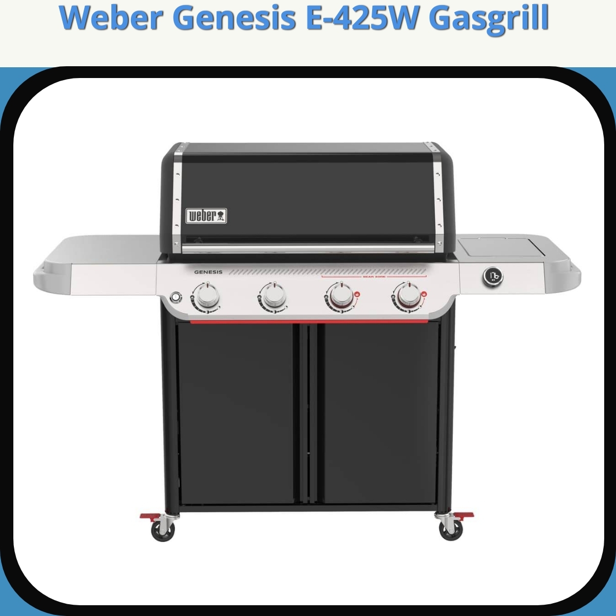 Anmeldelse af Weber Genesis E-425W Gasgrill