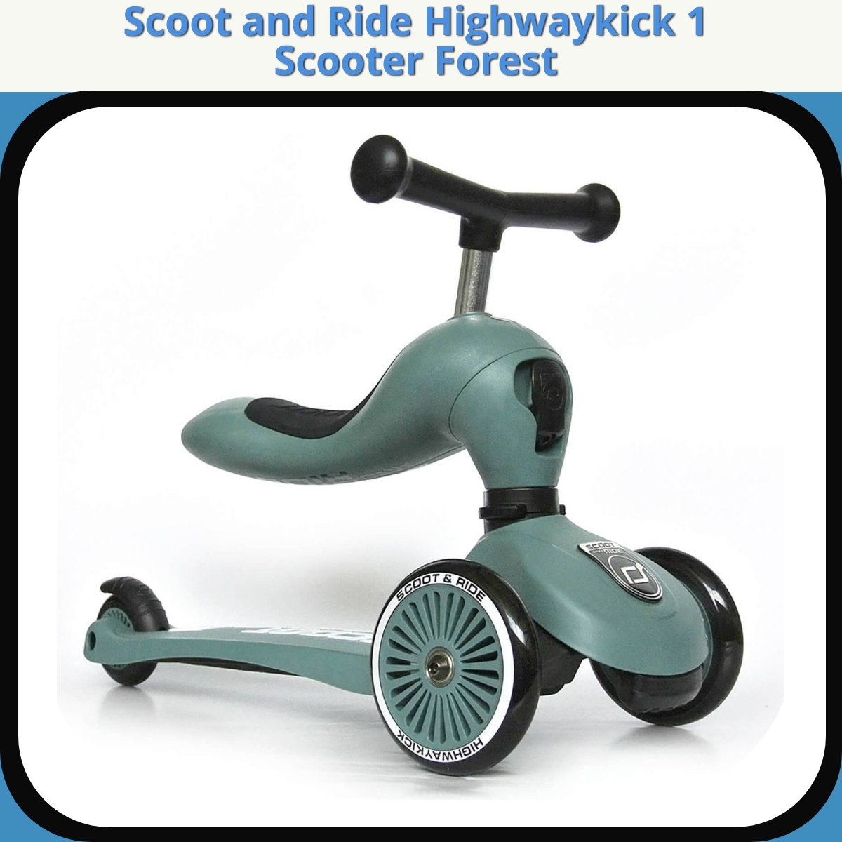 Anmeldelse af Scoot and Ride Highwaykick 1 Scooter Forest