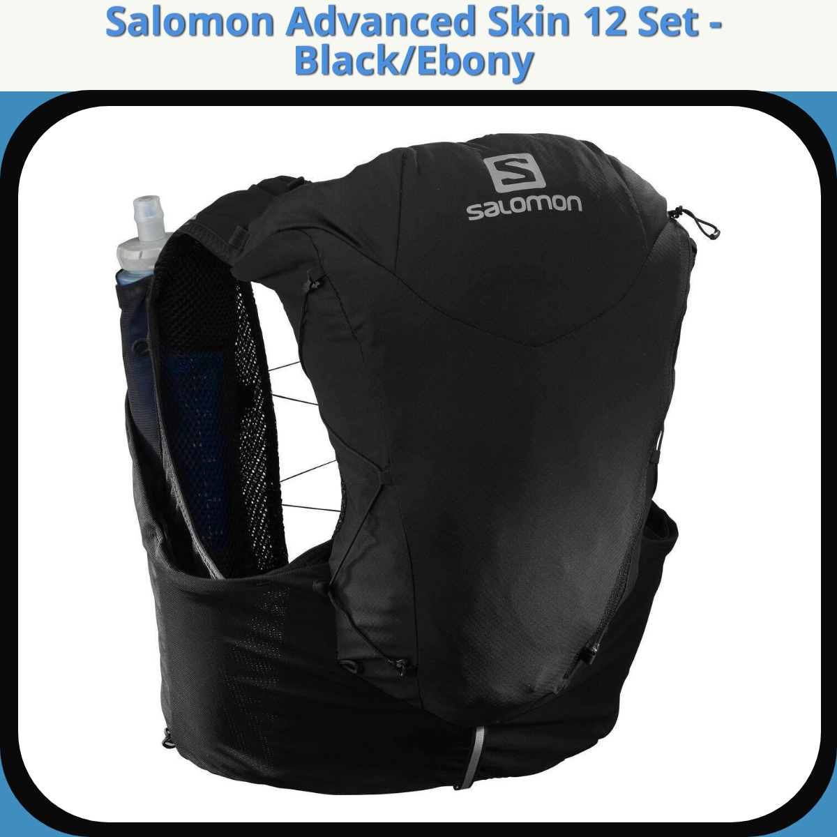 Anmeldelse af Salomon Advanced Skin 12 Set - Black/Ebony