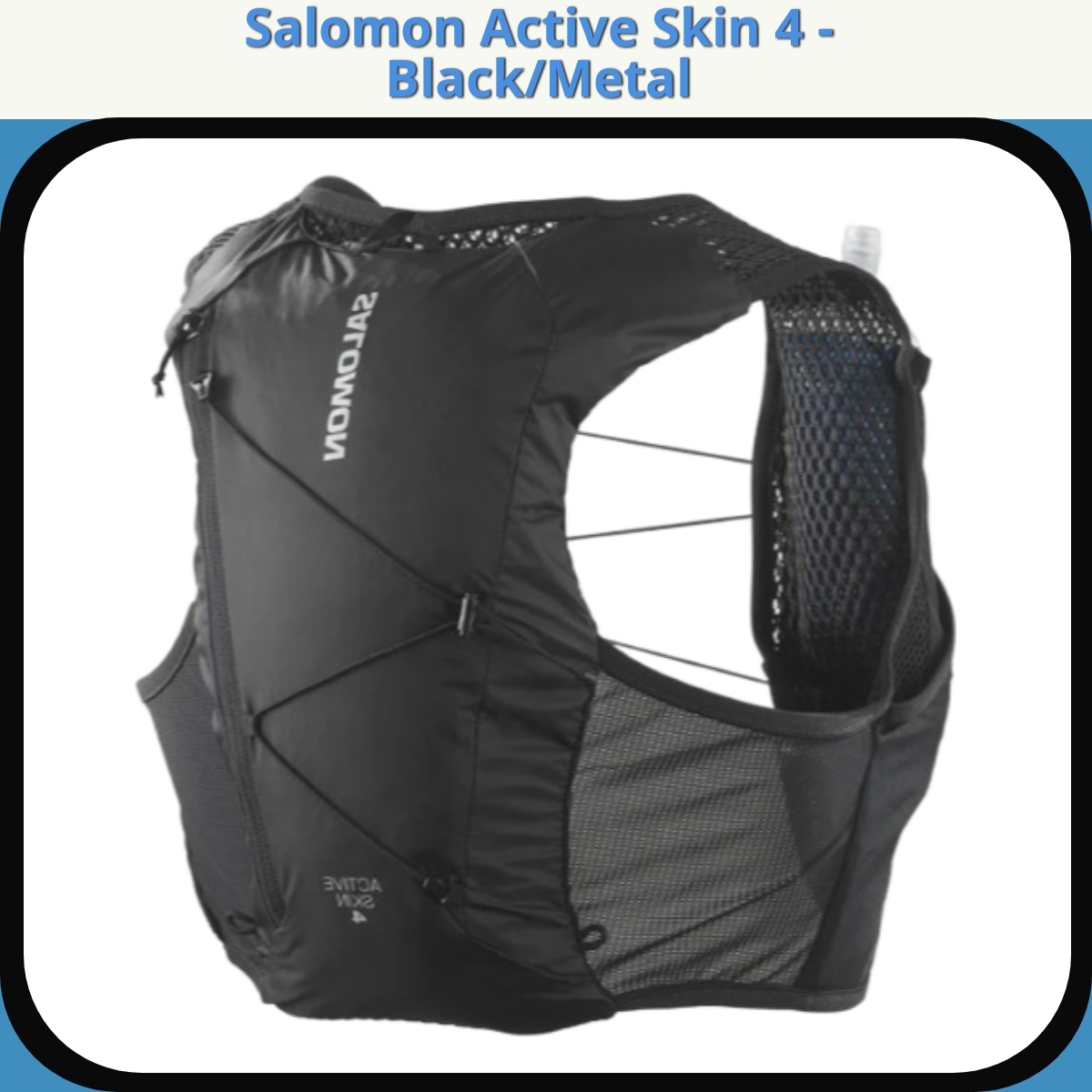 Anmeldelse af Salomon Active Skin 4 - Black/Metal