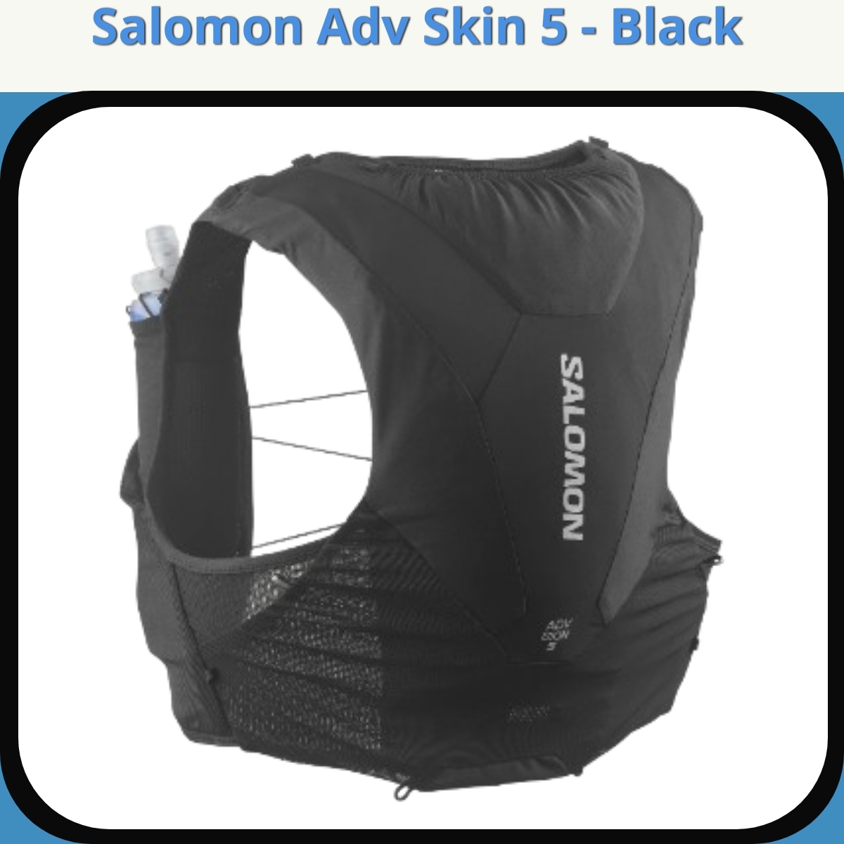 Anmeldelse af Salomon Adv Skin 5 - Black