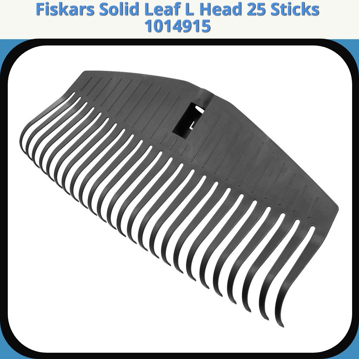 Anmeldelse af Fiskars Solid Leaf L Head 25 Sticks 1014915