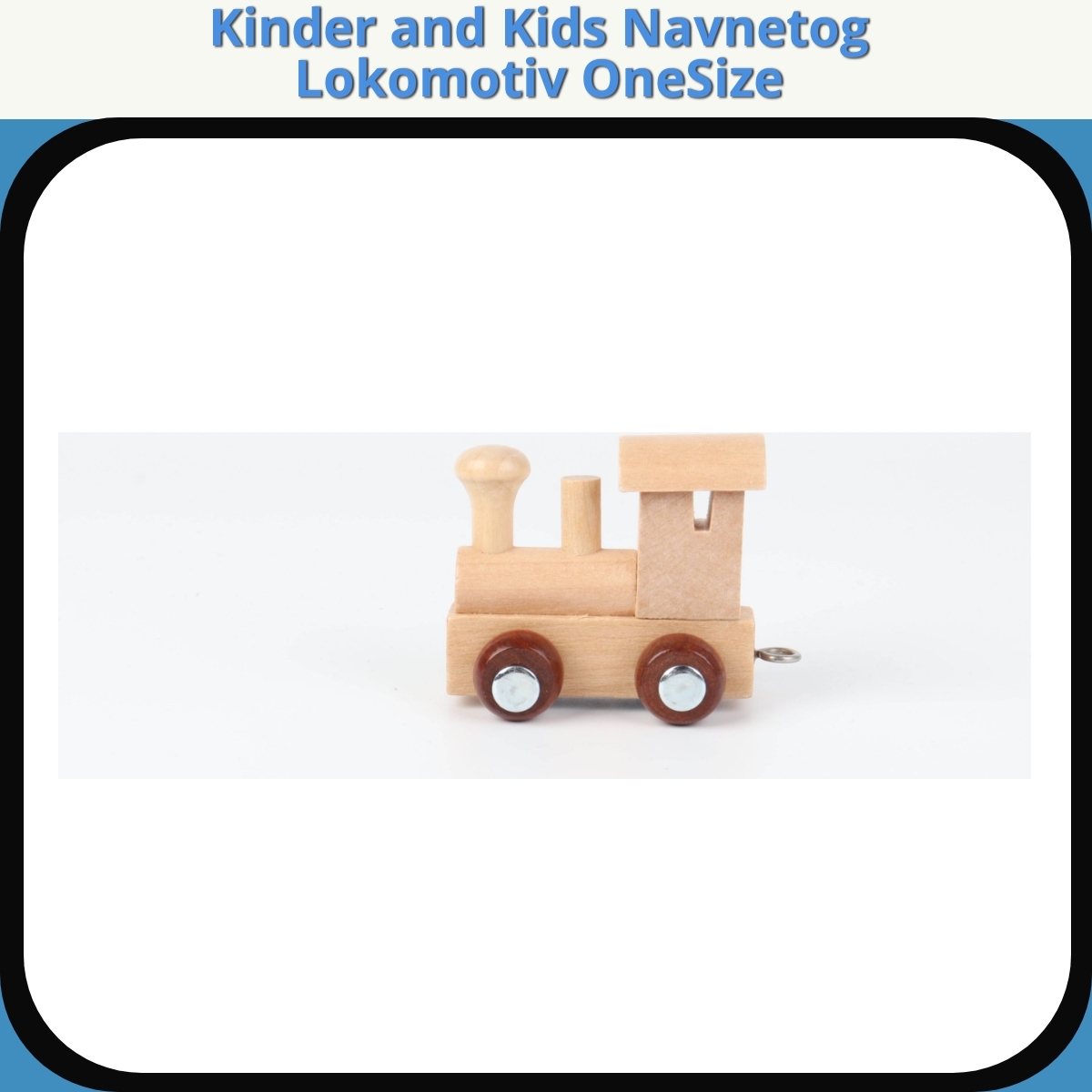 Anmeldelse af Kinder and Kids Navnetog Lokomotiv OneSize