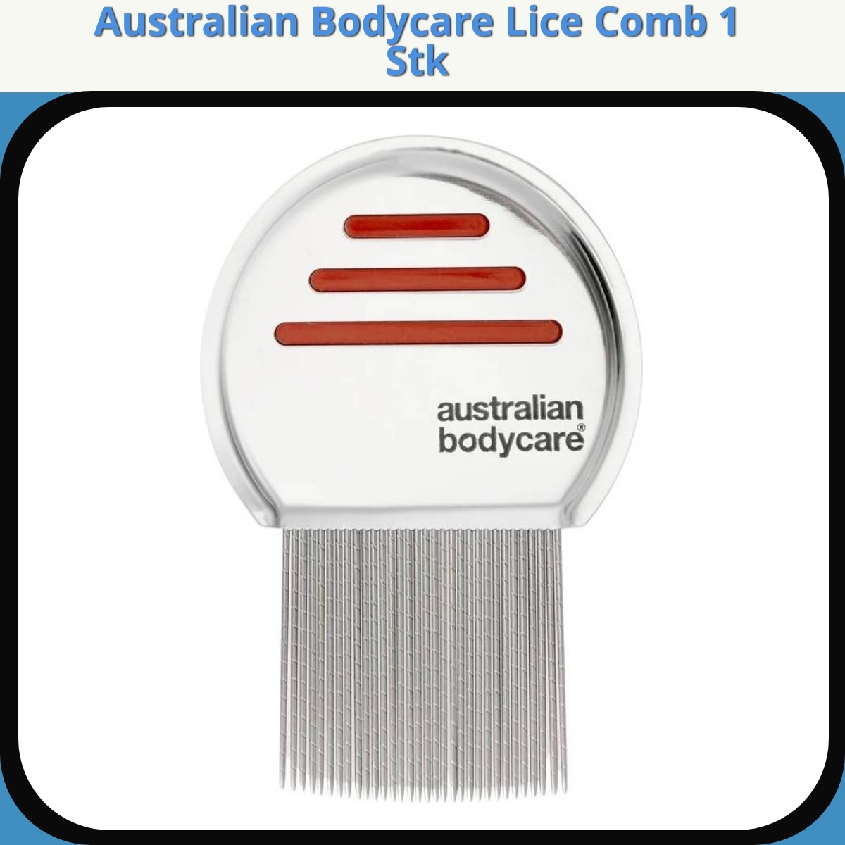 Anmeldelse af Australian Bodycare Lice Comb 1 Stk