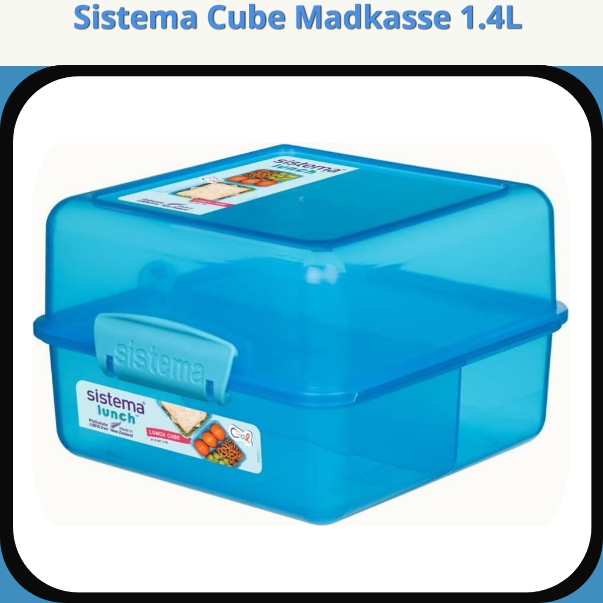 Anmeldelse af Sistema Cube Madkasse 1.4L