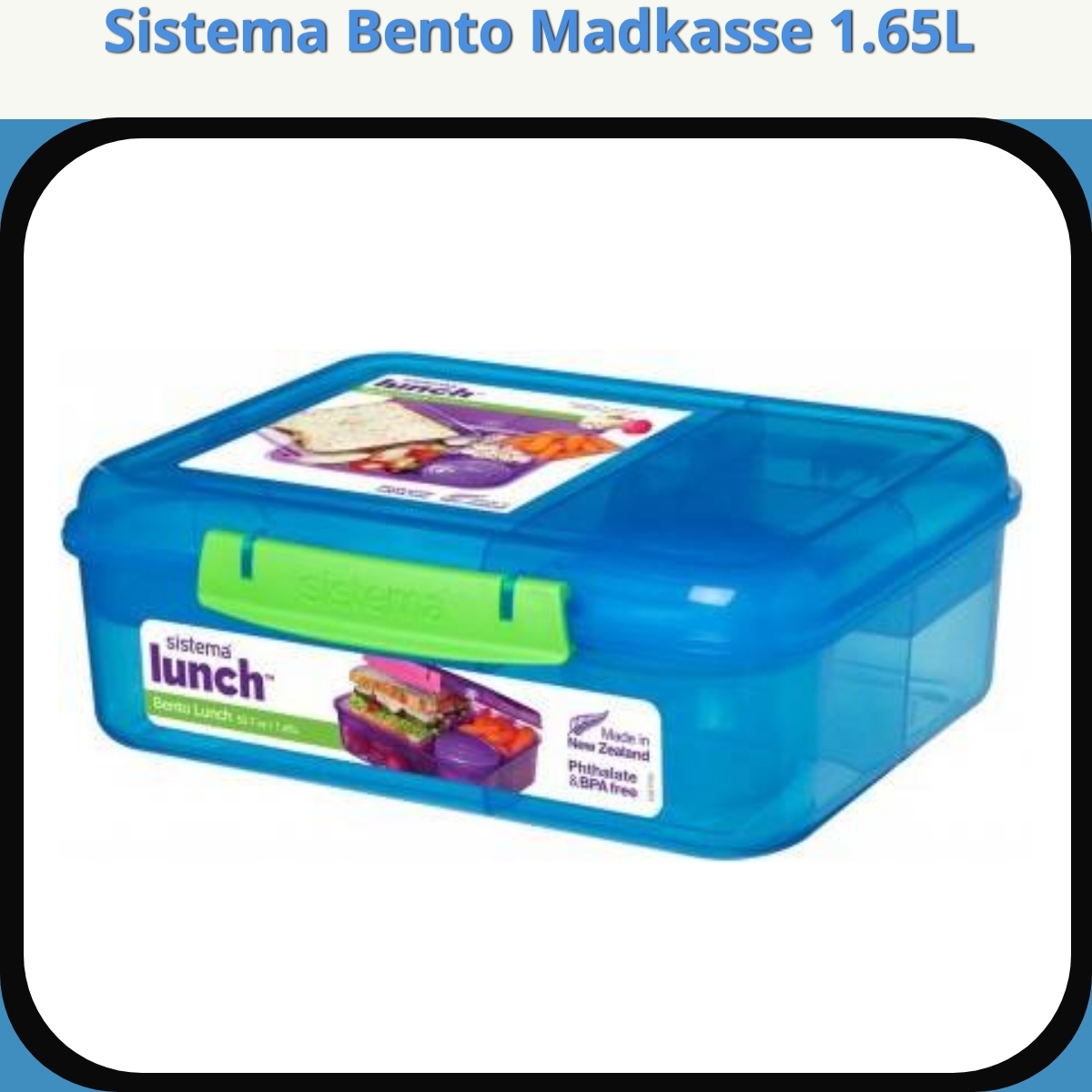 Anmeldelse af Sistema Bento Madkasse 1.65L