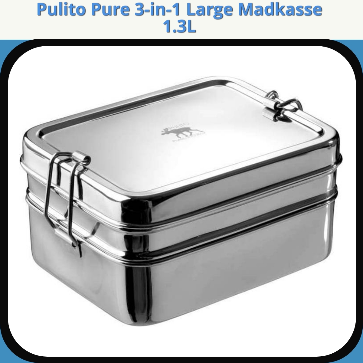 Anmeldelse af Pulito Pure 3-in-1 Large Madkasse 1.3L