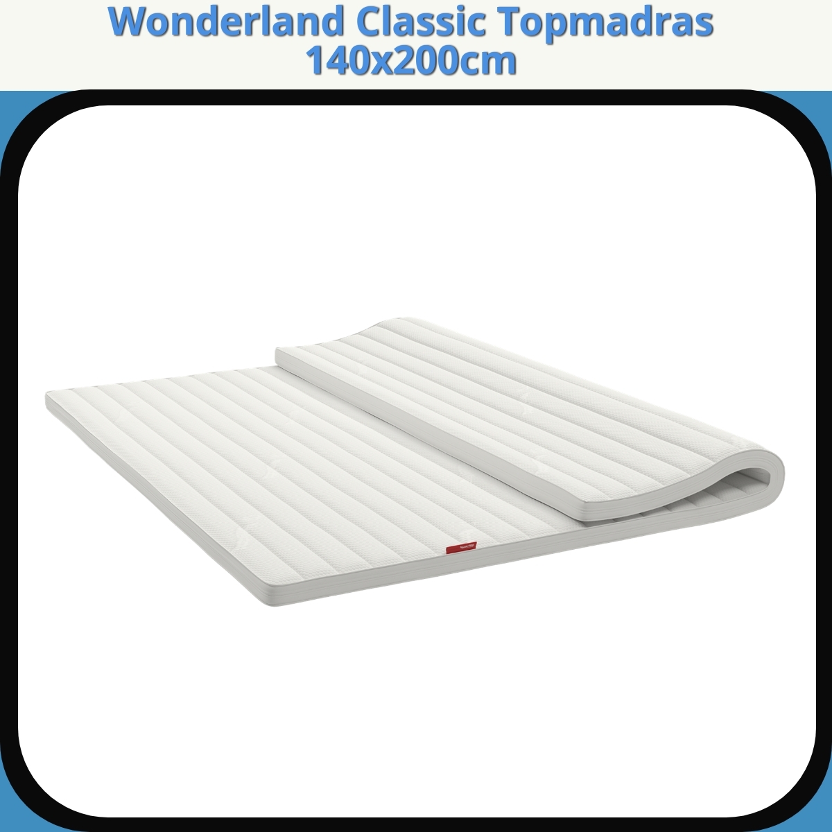 Anmeldelse af Wonderland Classic Topmadras 140x200cm