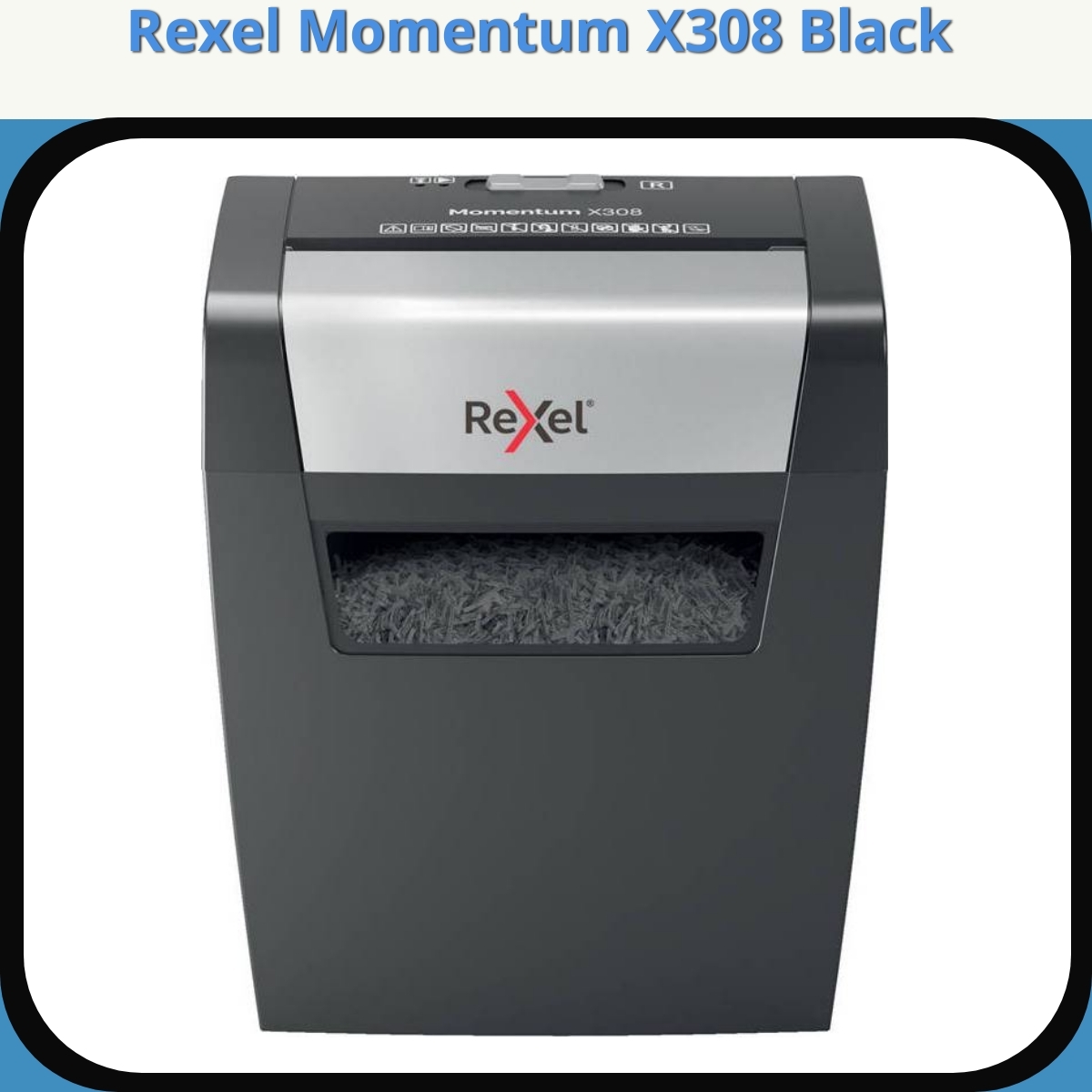 Anmeldelse af Rexel Momentum X308 Black