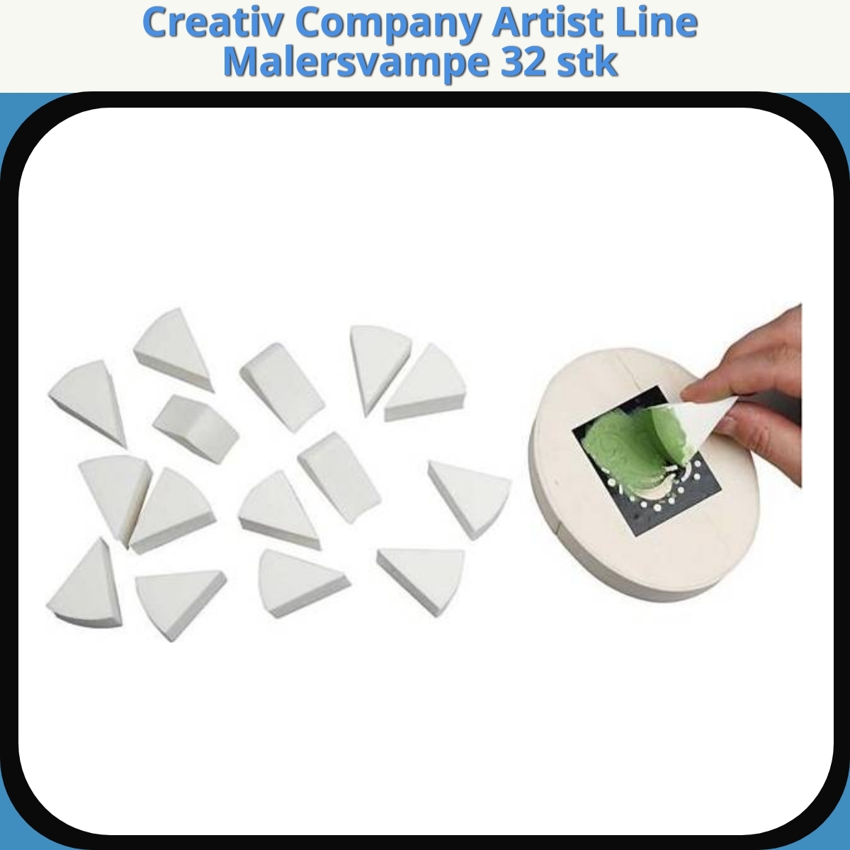 Anmeldelse af Creativ Company Artist Line Malersvampe 32 stk