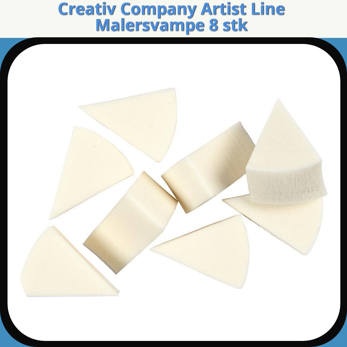 Anmeldelse af Creativ Company Artist Line Malersvampe 8 stk