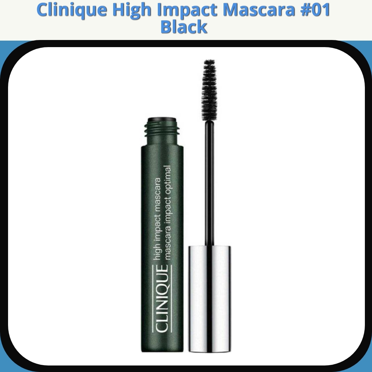 Anmeldelse af Clinique High Impact Mascara #01 Black