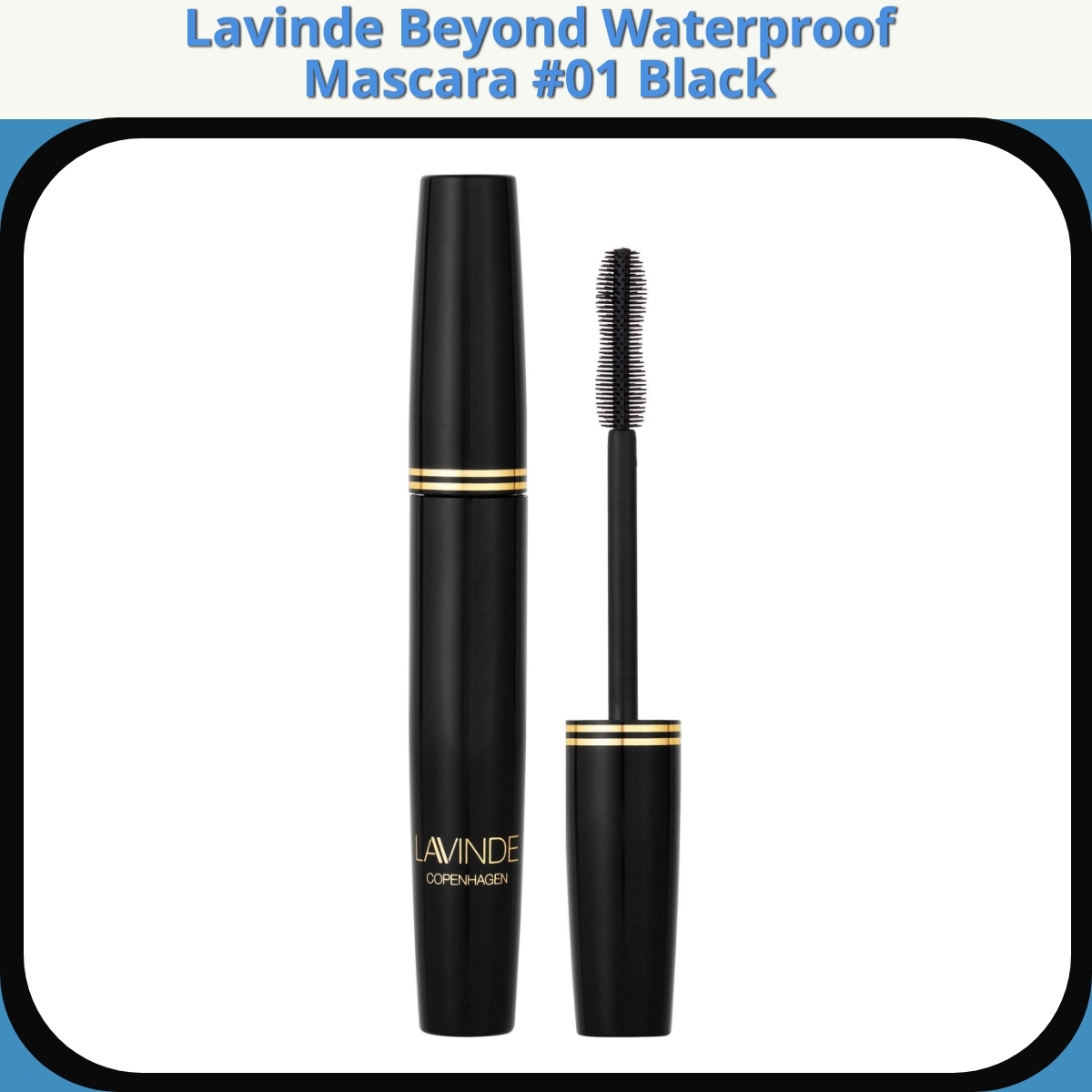 Anmeldelse af Lavinde Beyond Waterproof Mascara #01 Black