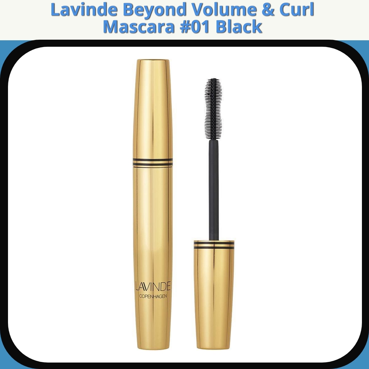 Anmeldelse af Lavinde Beyond Volume & Curl Mascara #01 Black