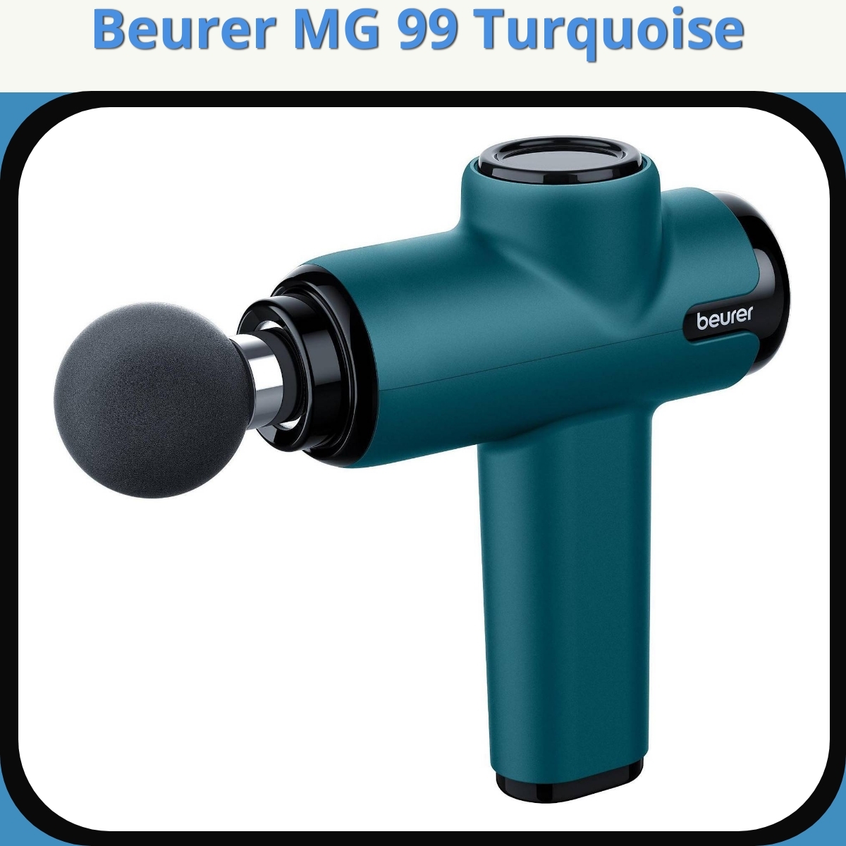 Anmeldelse af Beurer MG 99 Turquoise