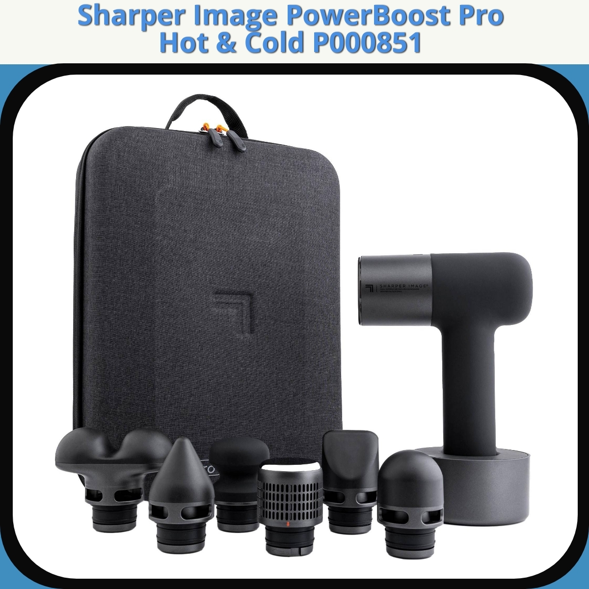 Anmeldelse af Sharper Image PowerBoost Pro Hot & Cold P000851