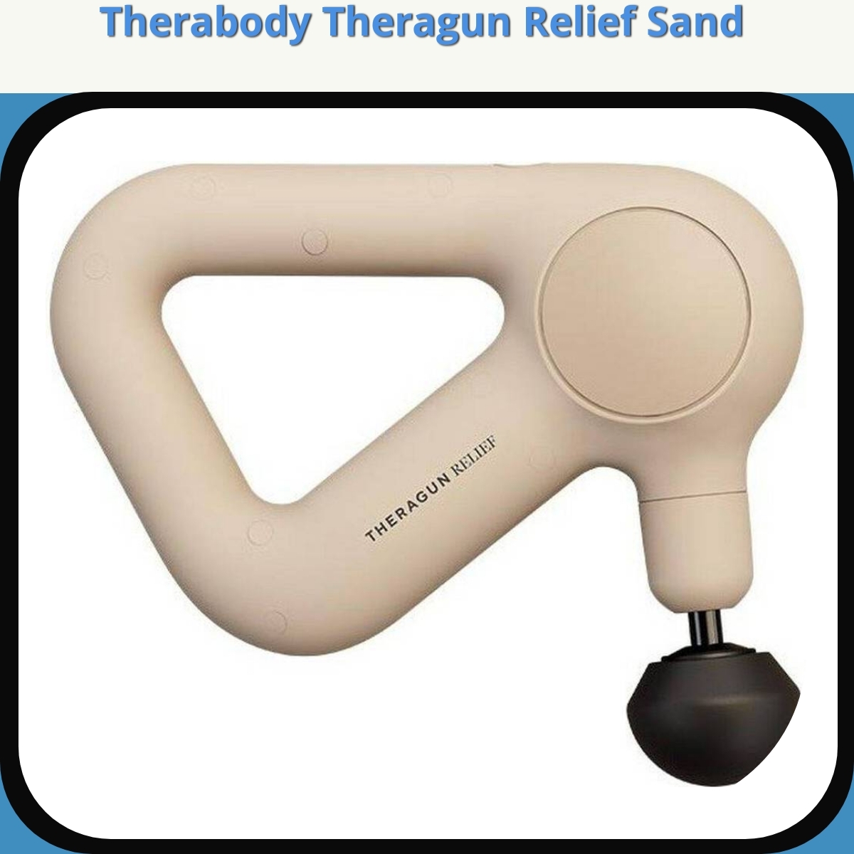 Anmeldelse af Therabody Theragun Relief Sand