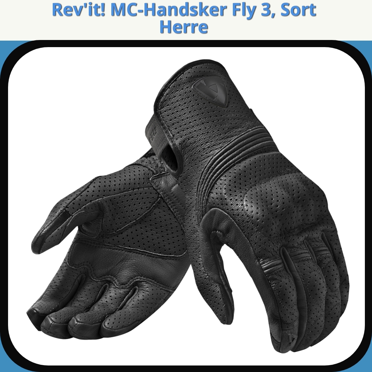 Anmeldelse af Rev'it! MC-Handsker Fly 3, Sort Herre