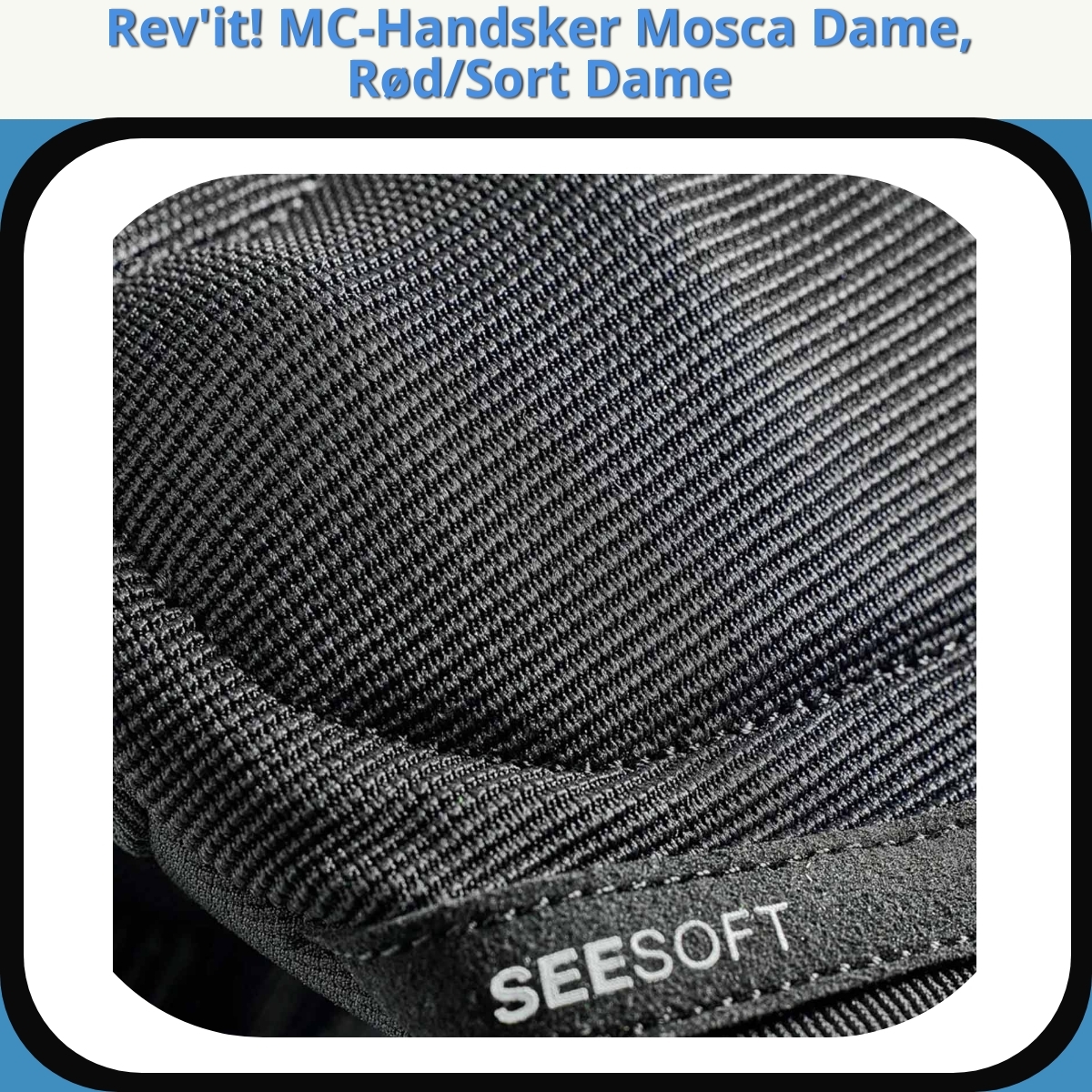 Anmeldelse af Rev'it! MC-Handsker Mosca Dame, Rød/Sort Dame