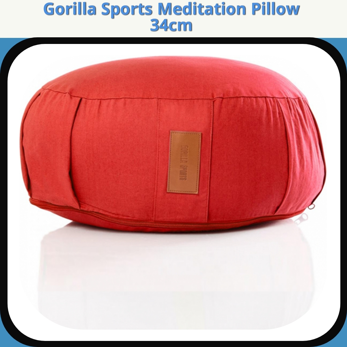 Anmeldelse af Gorilla Sports Meditation Pillow 34cm