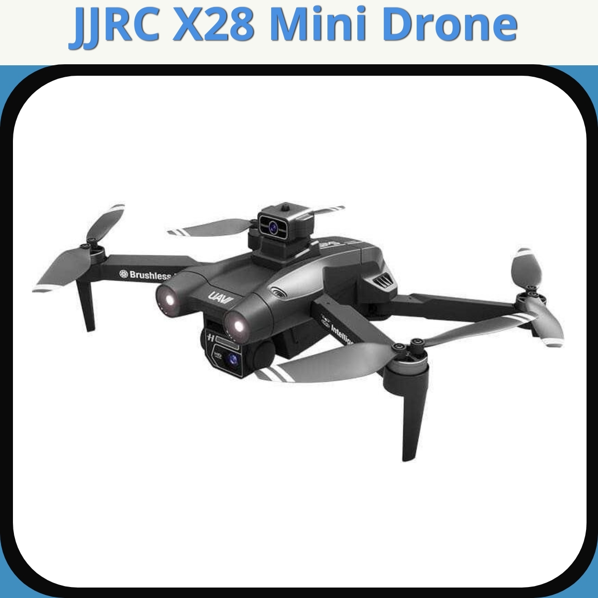 Anmeldelse af JJRC X28 Mini Drone
