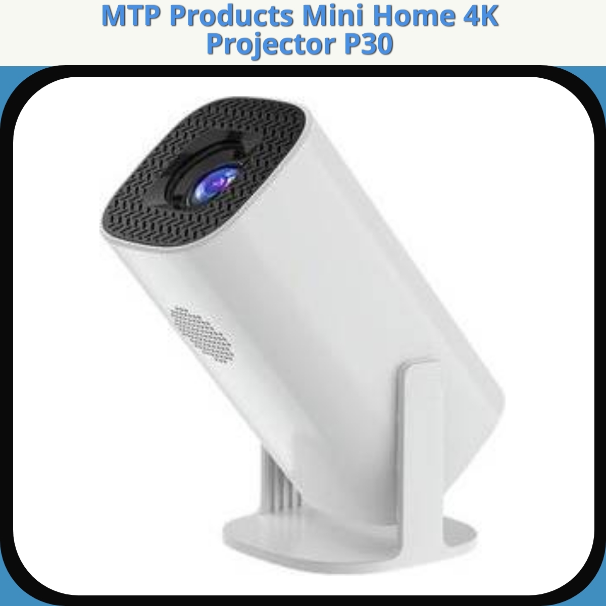 Anmeldelse af MTP Products Mini Home 4K Projector P30