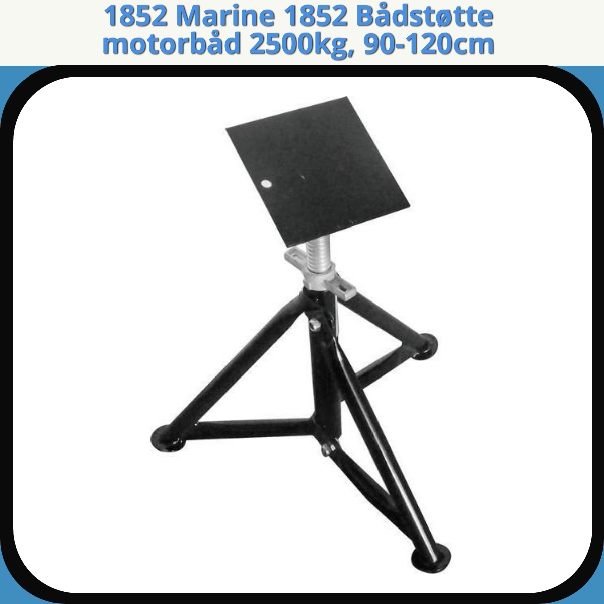 Anmeldelse af 1852 Marine 1852 Bådstøtte motorbåd 2500kg, 90-120cm