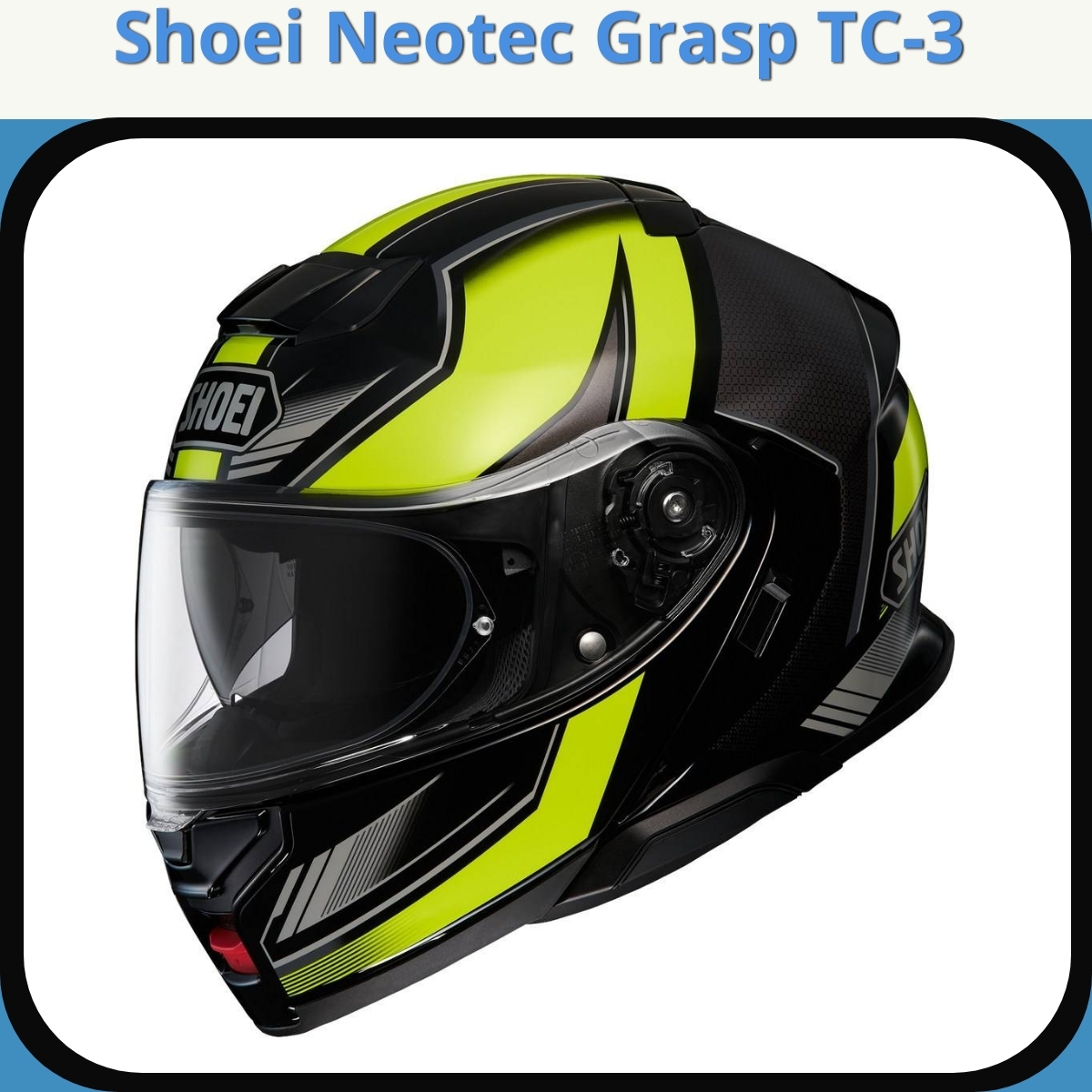Anmeldelse af Shoei Neotec Grasp TC-3