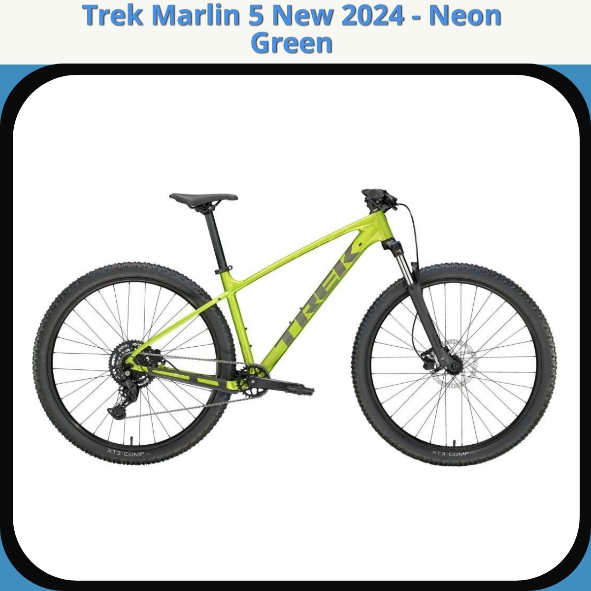 Anmeldelse af Trek Marlin 5 New 2024 - Neon Green