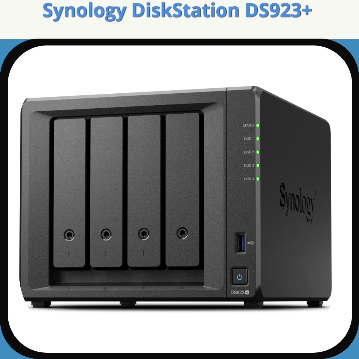 Anmeldelse af Synology DiskStation DS923+