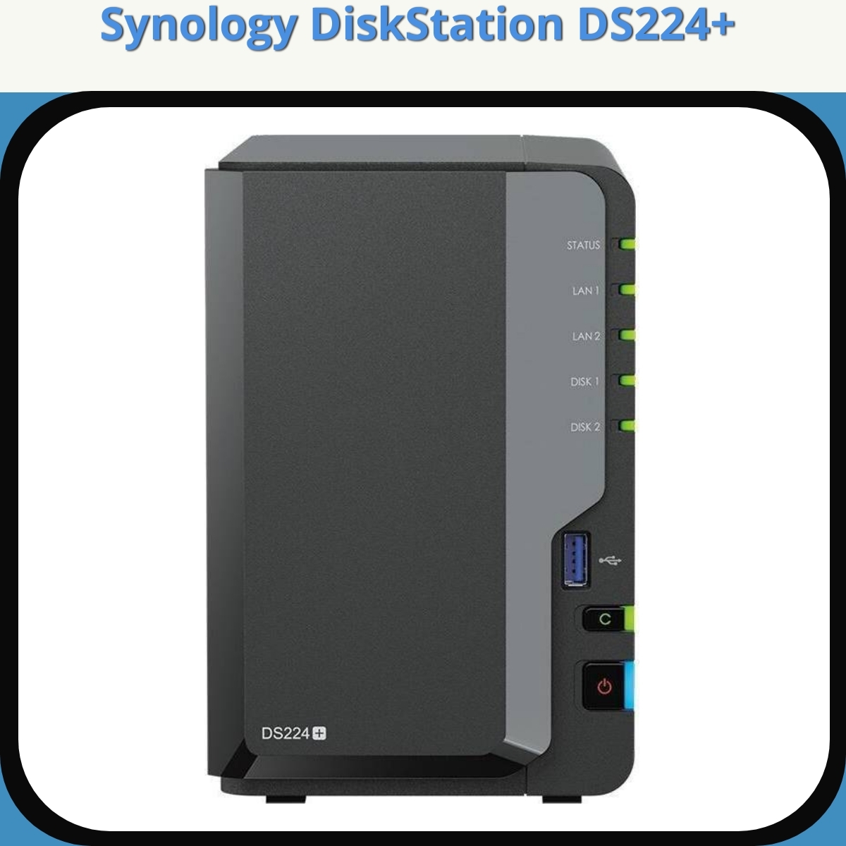 Anmeldelse af Synology DiskStation DS224+