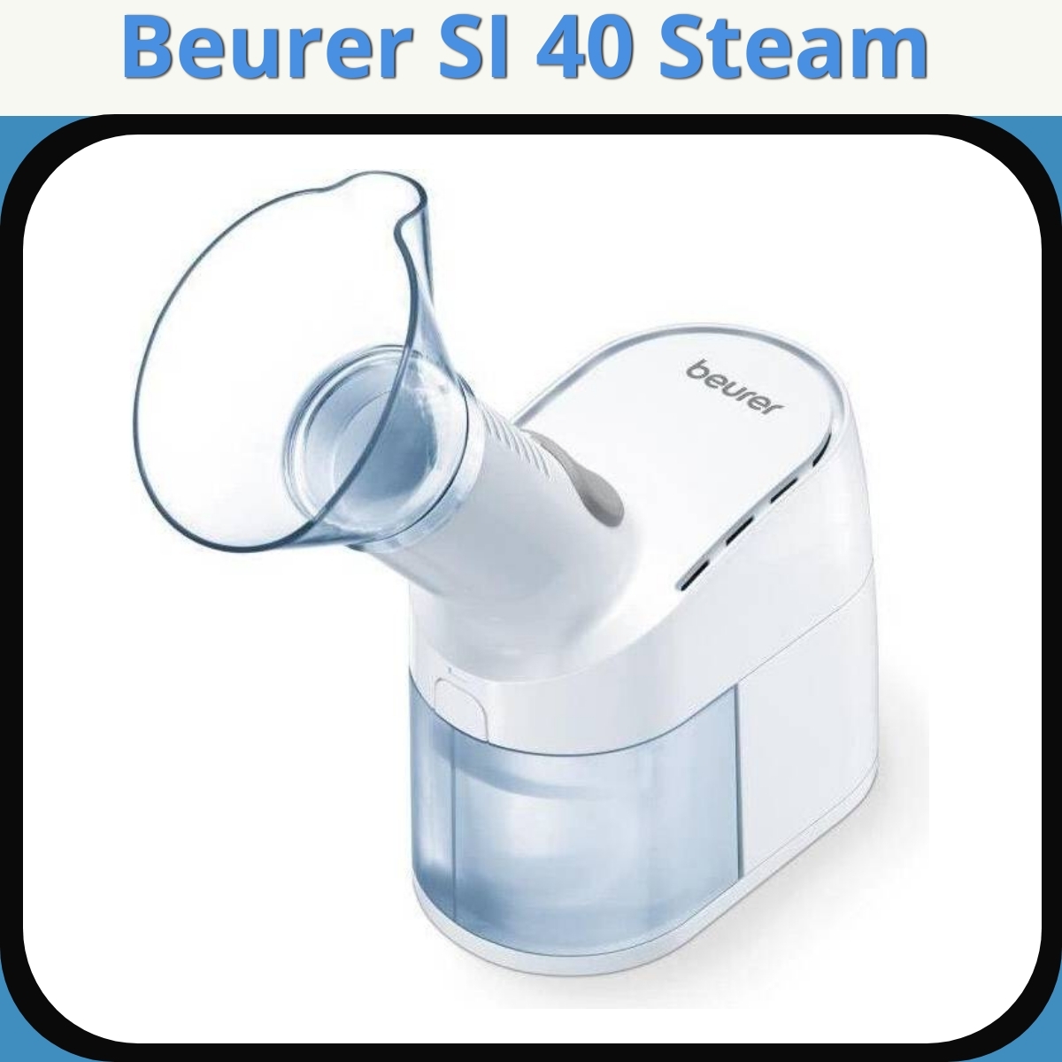 Anmeldelse af Beurer SI 40 Steam