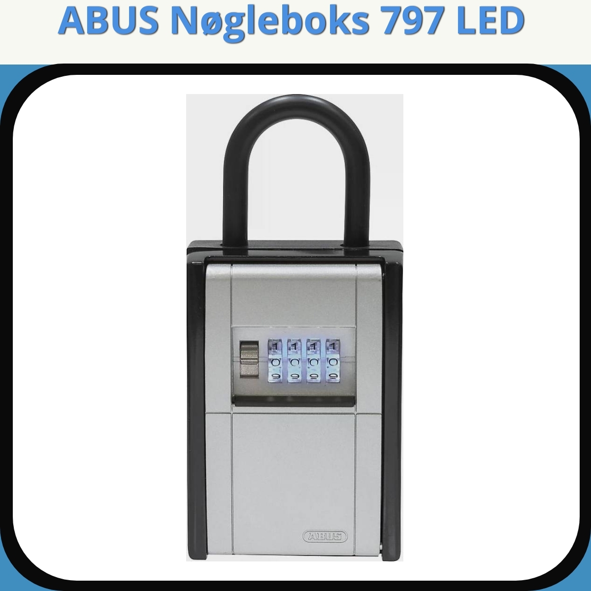 Anmeldelse af ABUS Nøgleboks 797 LED